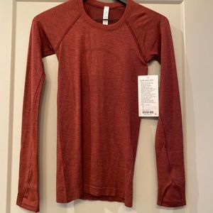 lululemon swiftly tech long sleeve size 2 NWT